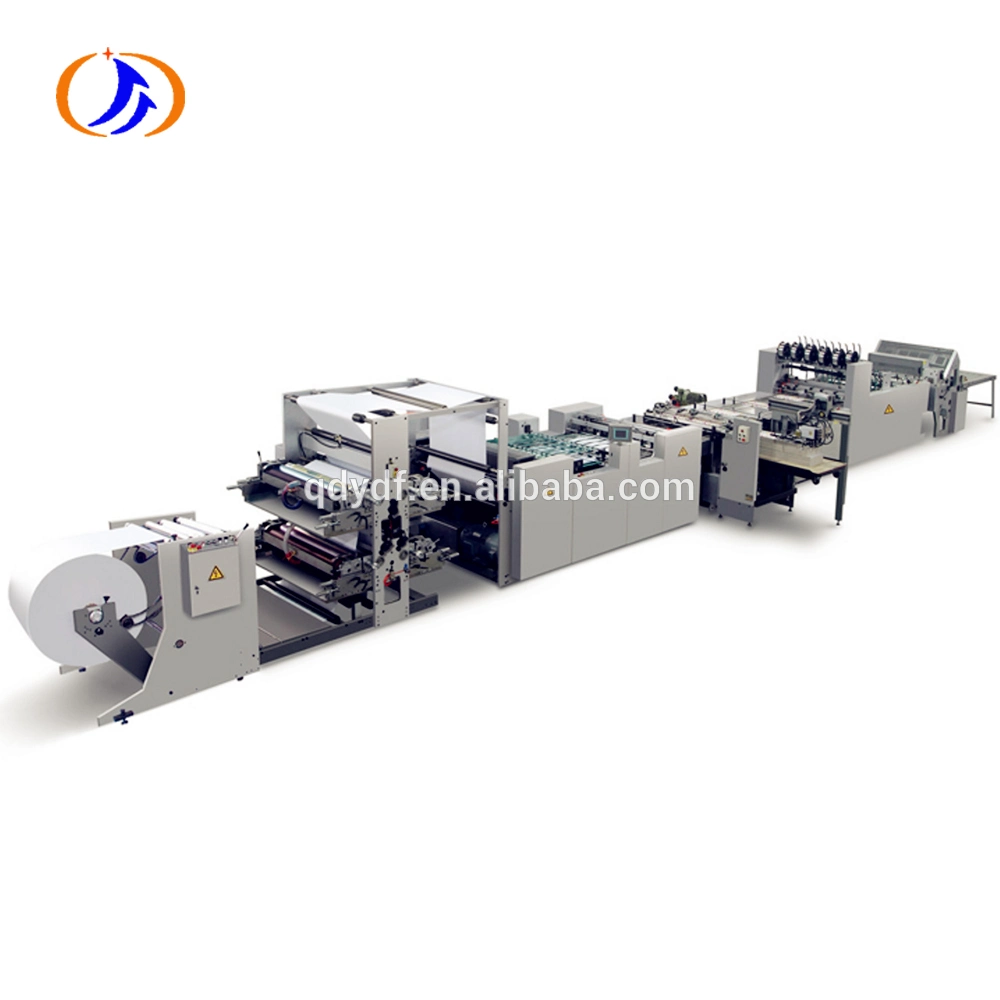 Automatic Flexo Nails Production Line Notebook Making Machine