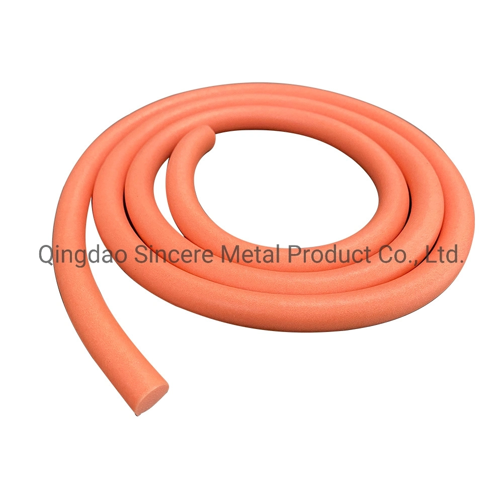 Food Grade Silicone Sponge Strips, Silicone Foam Rubber Cord Extrusions Sealing Strips