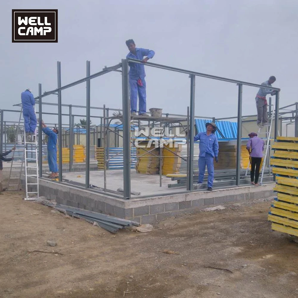 Una buena estructura de acero de la luz de rendimiento de la estructura de acero para la casa prefabricada y Campamentos