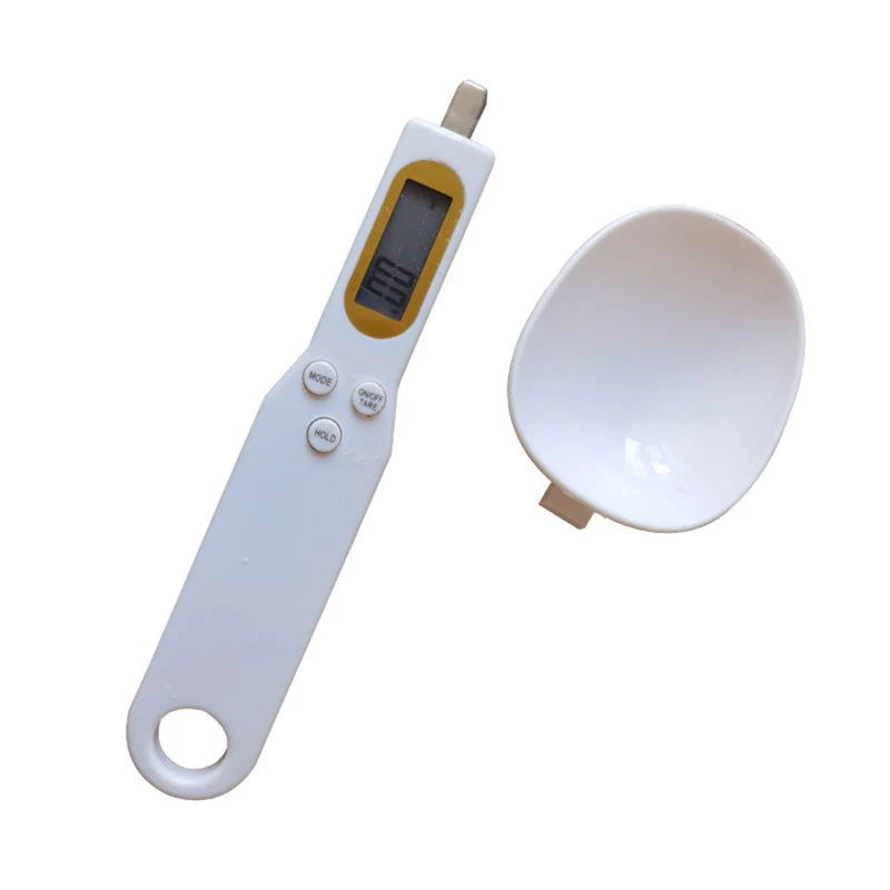 Spoons balanza volumen de peso cuchara electrónica digital 500g/0,1g medición de alimentos Escala de hornear pequeña con pantalla LCD