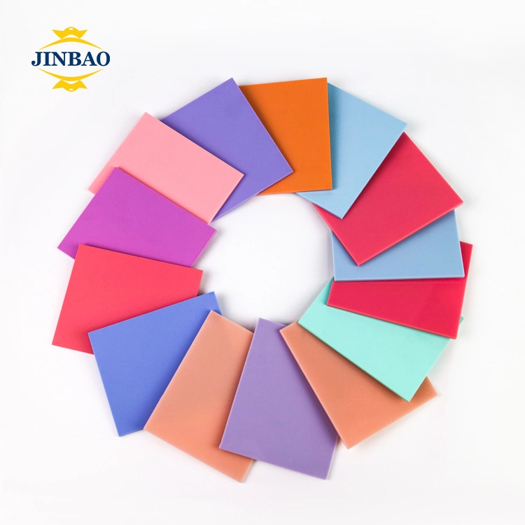 Jinbao Cut to Size 4FT X 8FT PMMA Colored Acrylic Block 4ftx8FT 2mm 3mm 5mm Plastic Perspex Sheet