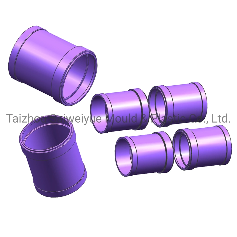 Pipe Fitting Injection Mould Straight Connector Joint Plumbing PVC-U Coupler Moulding