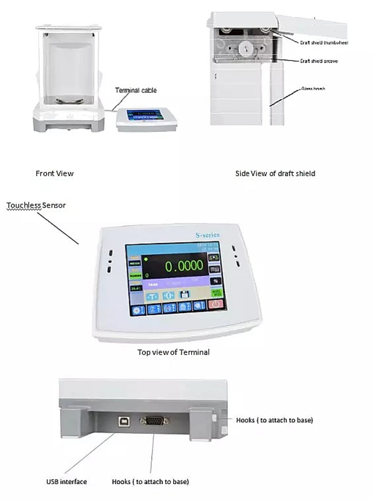 Precision Chemistry Science 0.1 Milligram Lab Scale for Laboratory