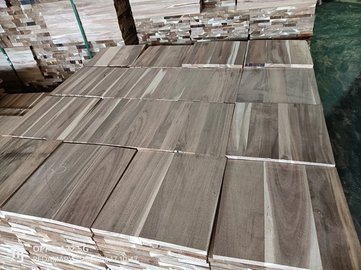 Madeira natural Oak Veneer espuma acústica painéis insonorizáveis Slasat Wood