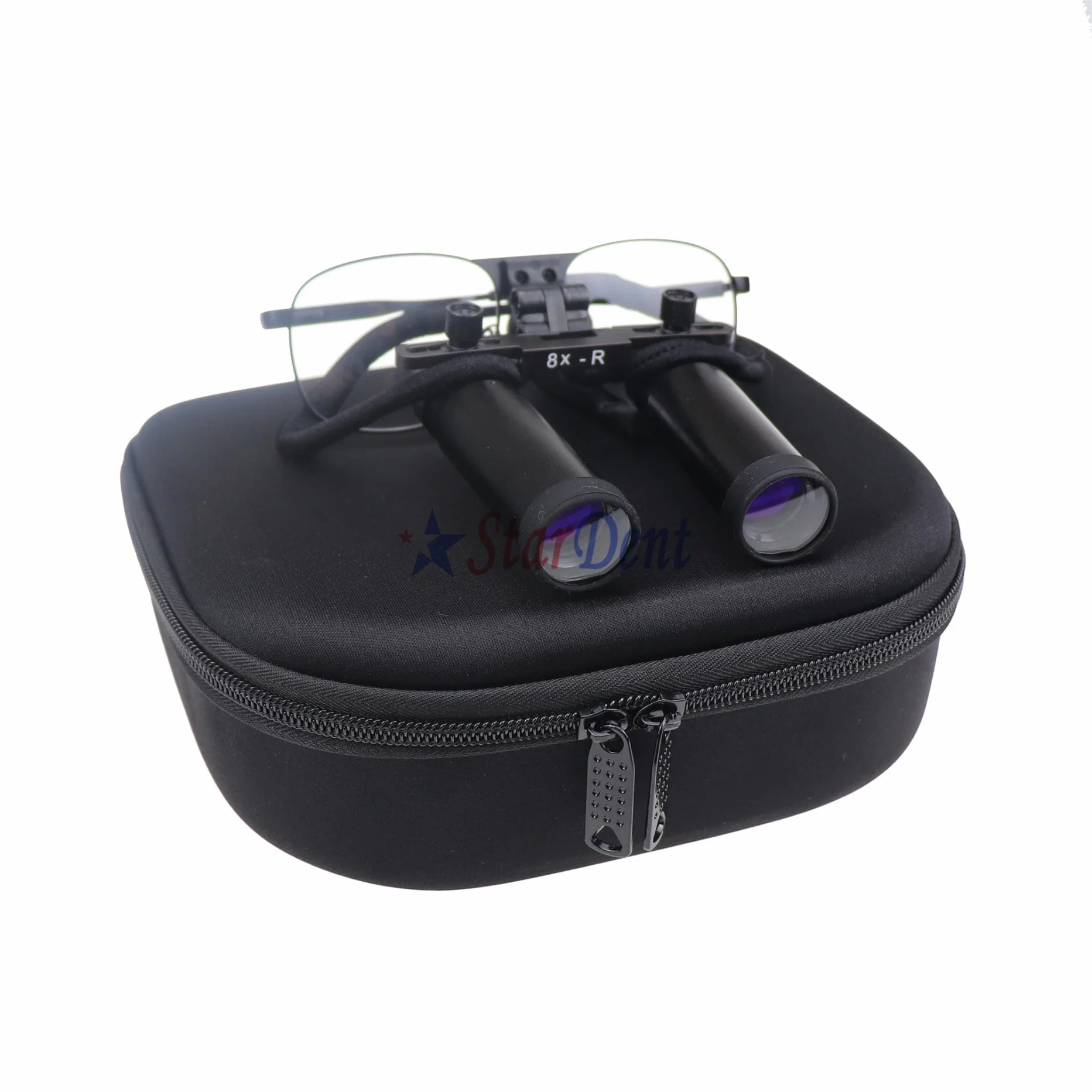 Binocular Surgical Loupes Frames 8X Magnifying Glass Dental Loupes Glasses Without LED Light