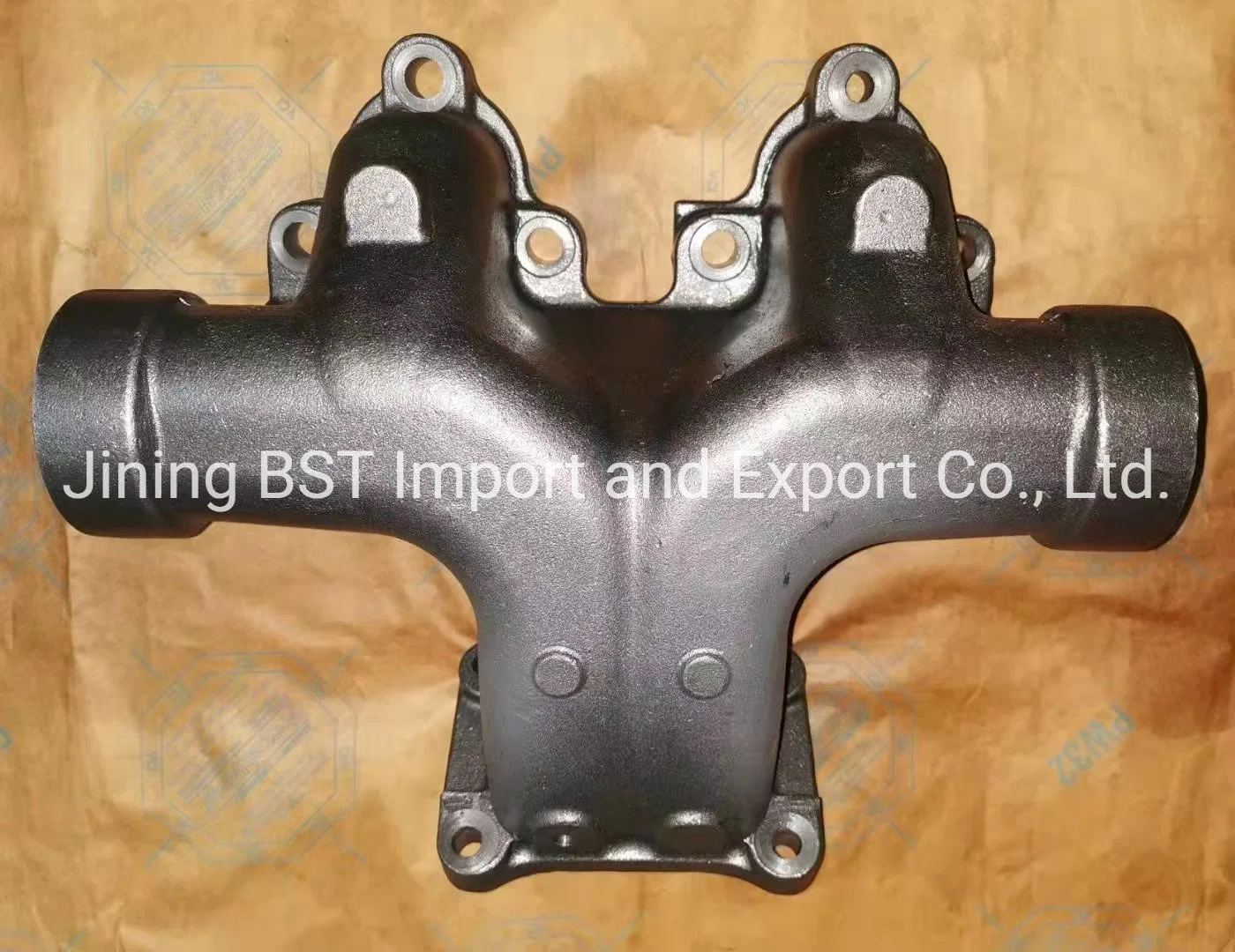 Exhaust Manifold Engine Parts 6D125e-3 6151-11-5110 /6151-11-5130/6151-11-5140 PC400-5 Excavator Parts