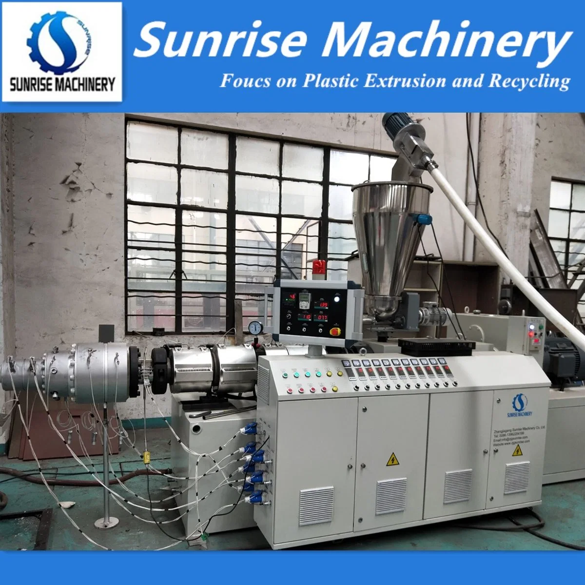 PE PPR PVC CPVC Pipe Extrusion Production Line Manufacturer