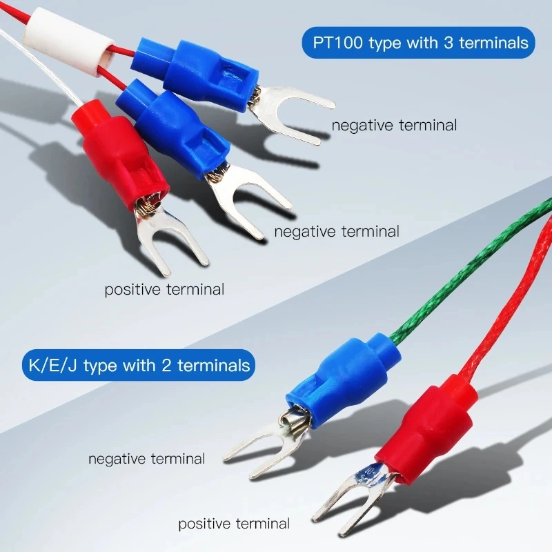 High quality/High cost performance PT100 PT1000 Rtd Temperature Sensor Thread M8 3 Core 1 Meter Wire Thermocouple Probe