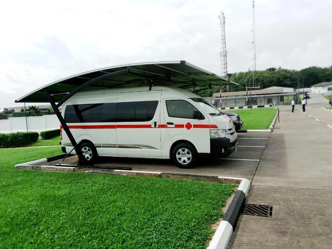 Memebrane de alta calidad y el techo de aluminio termolacado Carport