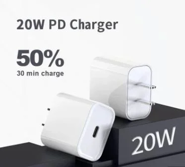 Universal UK Pd 20W Mobile Accessories Fast Charging for Apple iPhone 14 13 12 11 Wall Phone Chargers Pd 20W USB-C Power Adapater