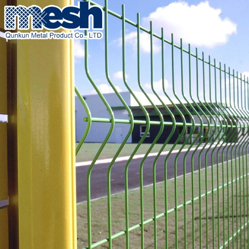 Black Welded Wire Fence Mesh Panel