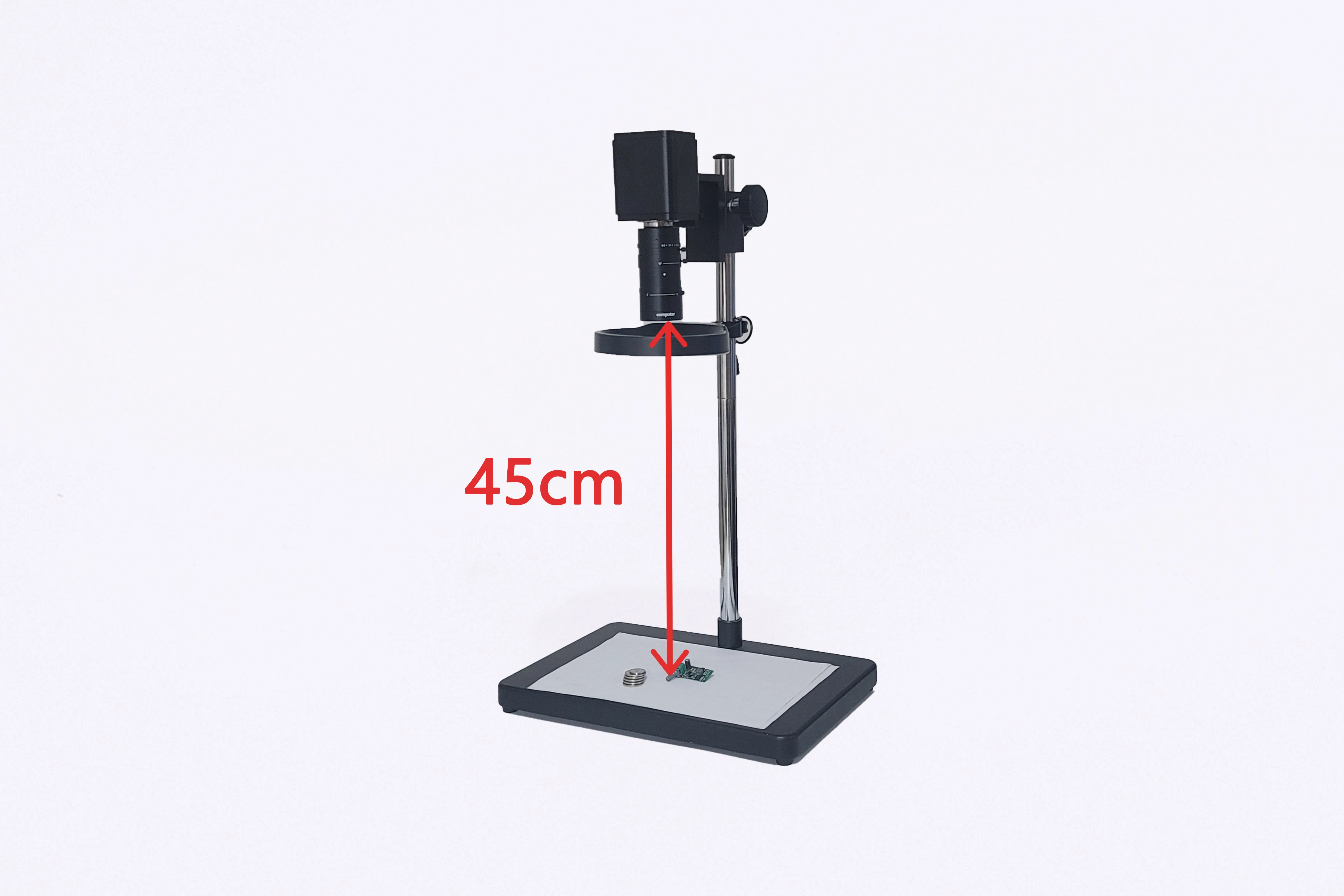 150mm-450mm objetivo de zoom manual para visión de máquinas y robótica