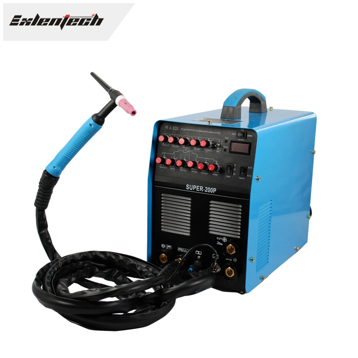 Inverter Multifunctional Super 200 TIG Cut MMA Arc Acdc TIG Welder Welding Machine