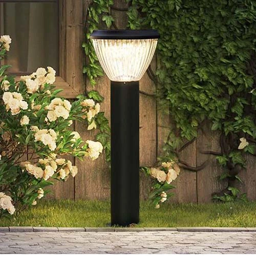 3W Lithium Battery Solar Lawn Lamp Outdoor Garden Light