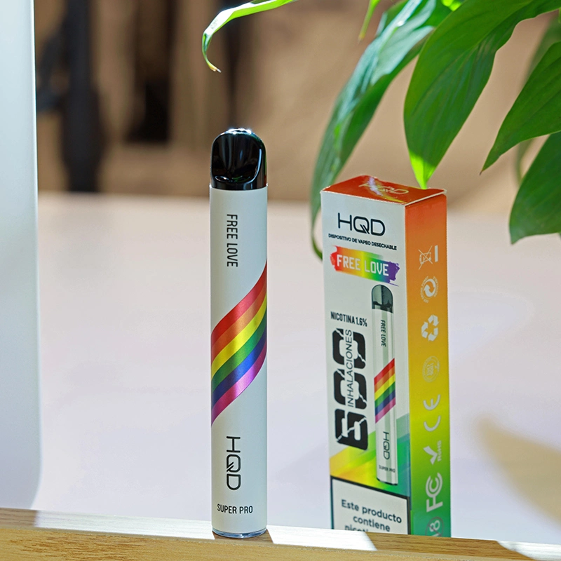 Großhandel/Lieferant HQD neues Produkt Französisch HQD Super pro 2ml 600 Puffs 2% Nikotin Vape Pen