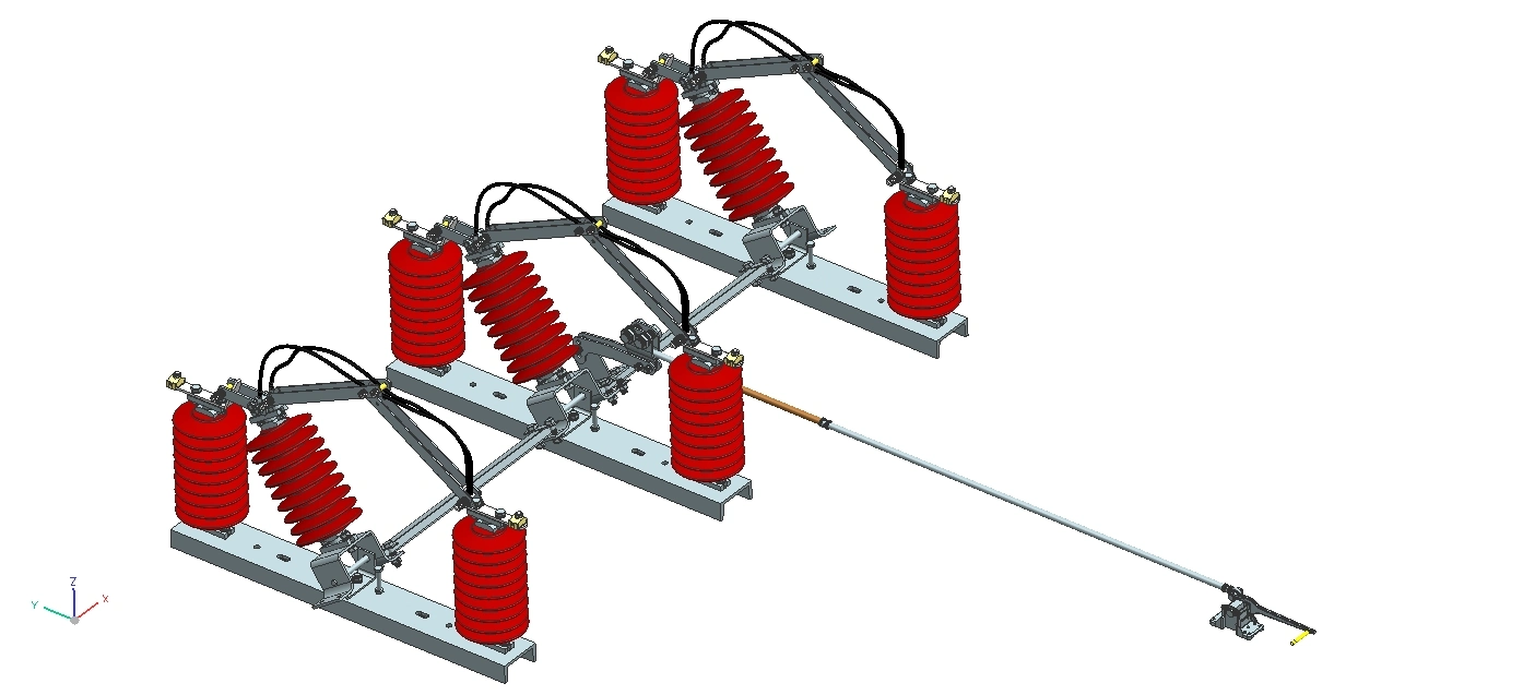 High -Voltage Isolate Switch 10kv 1000A