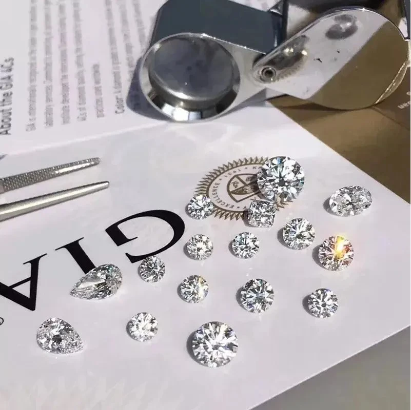 Wholesale/Supplier Price Round Loose Diamonds Factory Price Cut Round Vvs1 Certified Diamond Natural Loose Diamonds