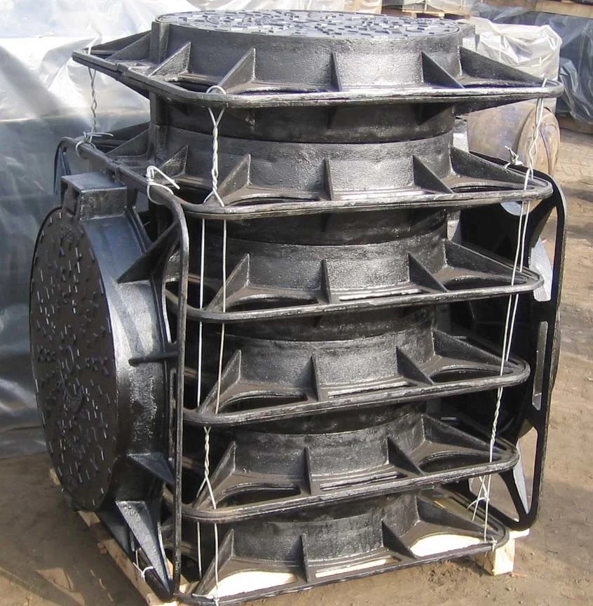 OEM/ODM Metal Sand Casting Aluminum Alloy C250 D400 Ductile Iron Manhole Covers