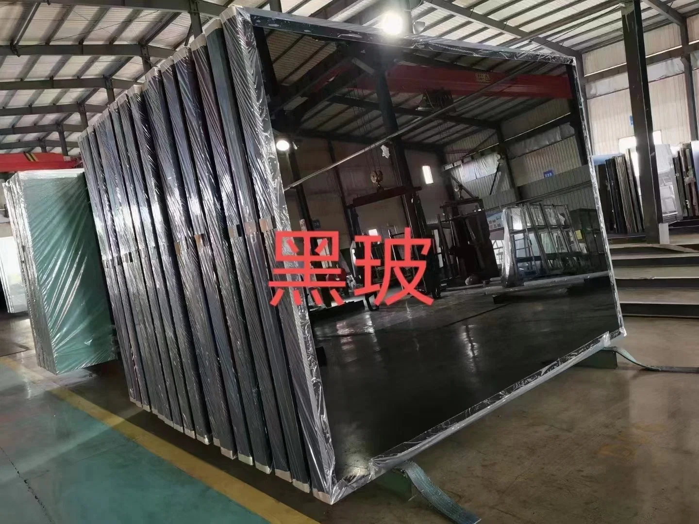 Building Glass Black Dark Grey Color Float Glass with High quality/High cost performance  and Competitive Price