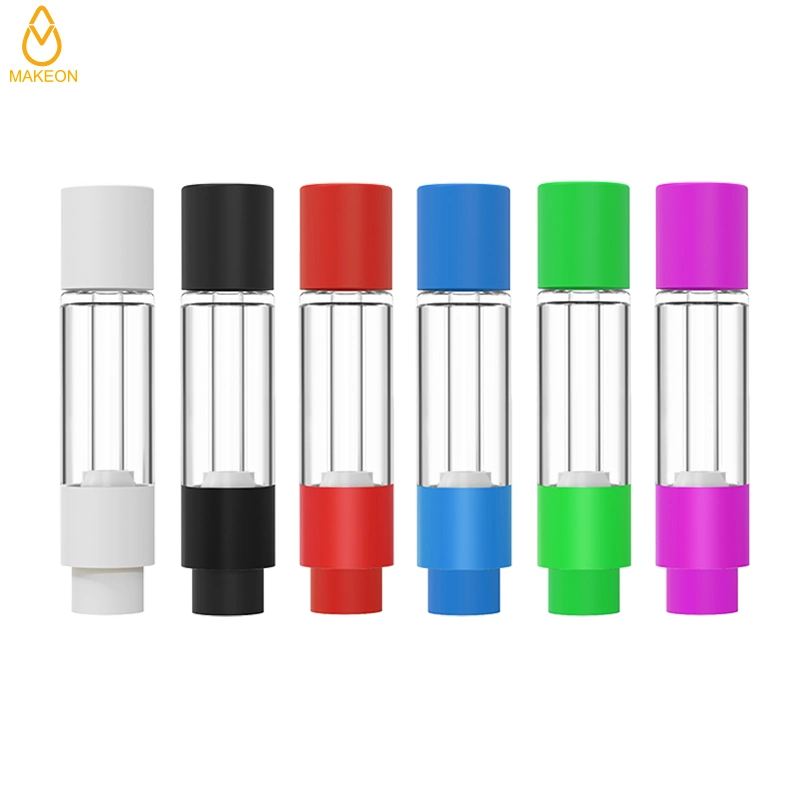 Makeon G3 Full Glass Carts Pure Ceramic Coil No Leak Tip OEM Brand Logo and Packaging 0.5/1.0ml