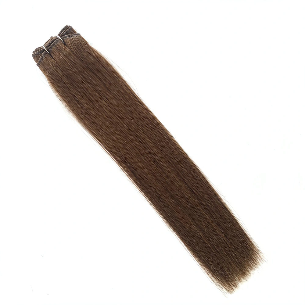 100 Remy Human Hair Extension Sew in Weft Double Drawn Blonde Russian Weft Extensions