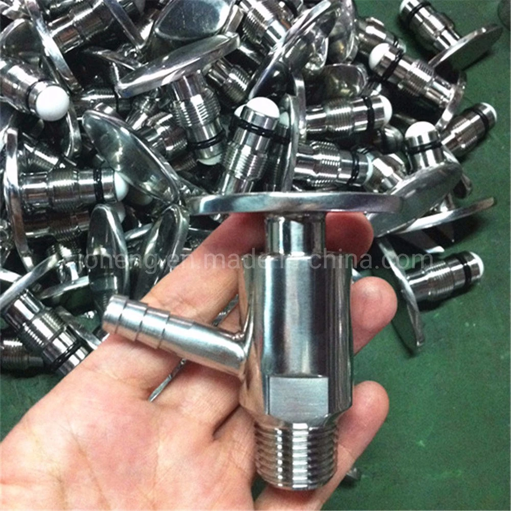 China Stainless Steel Food Medicine in-Line Male Sampling Cock Valve (JN-SPV 1009)