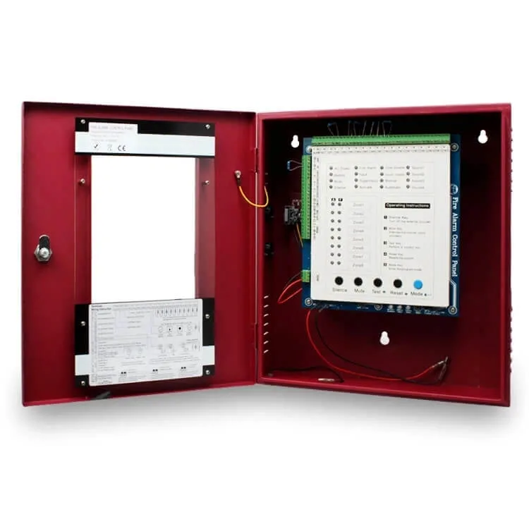 Sumring 2 4 Wire Conventional Fire Alarm System 16 Zone Control Panel