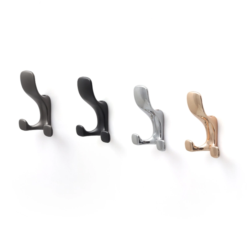 Factory Direct Grey Zinc Alloy Overcoat Hook