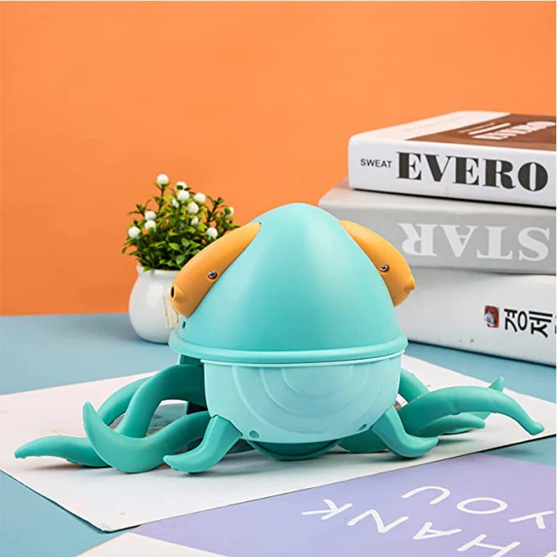 Toddler Interactive Learning Other Educational Toys Sensing Crawling Octopus Baby Toy with LED Light and Music Toys