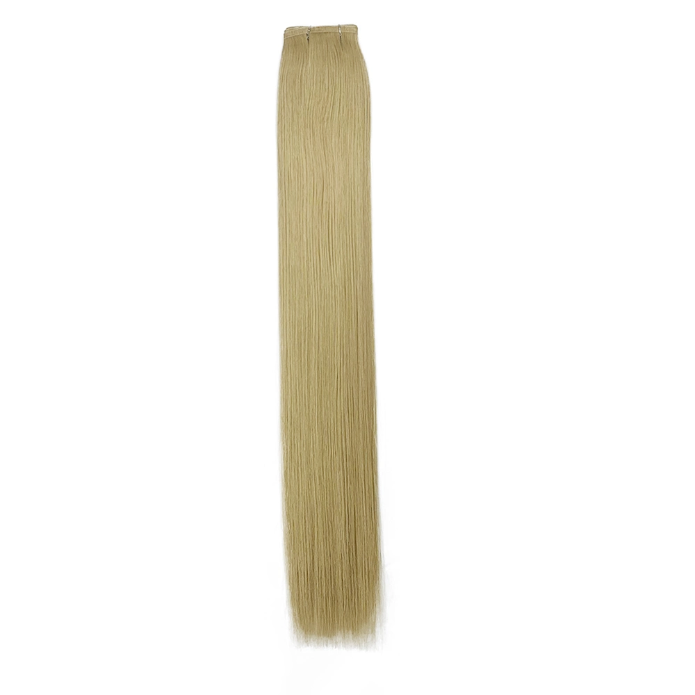 100 cabelo liso do cabelo humano trama