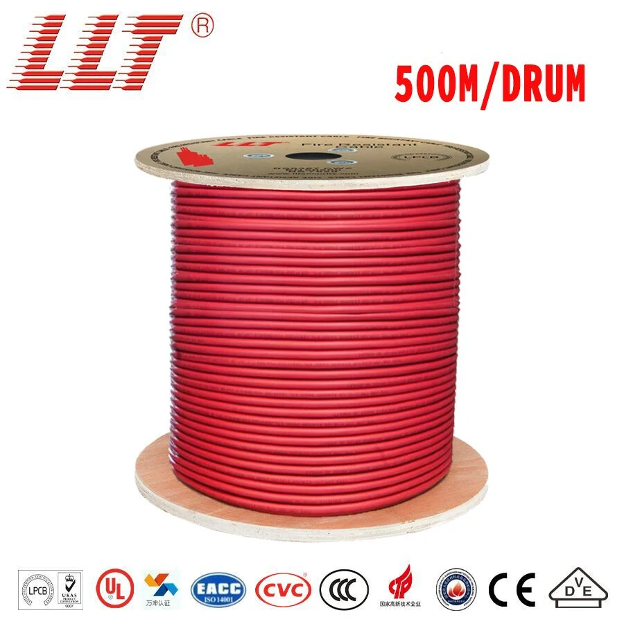 2*1.5mm +E Cable de cobre flexible Cable alarma de incendios para varios detectores de humo Sensor