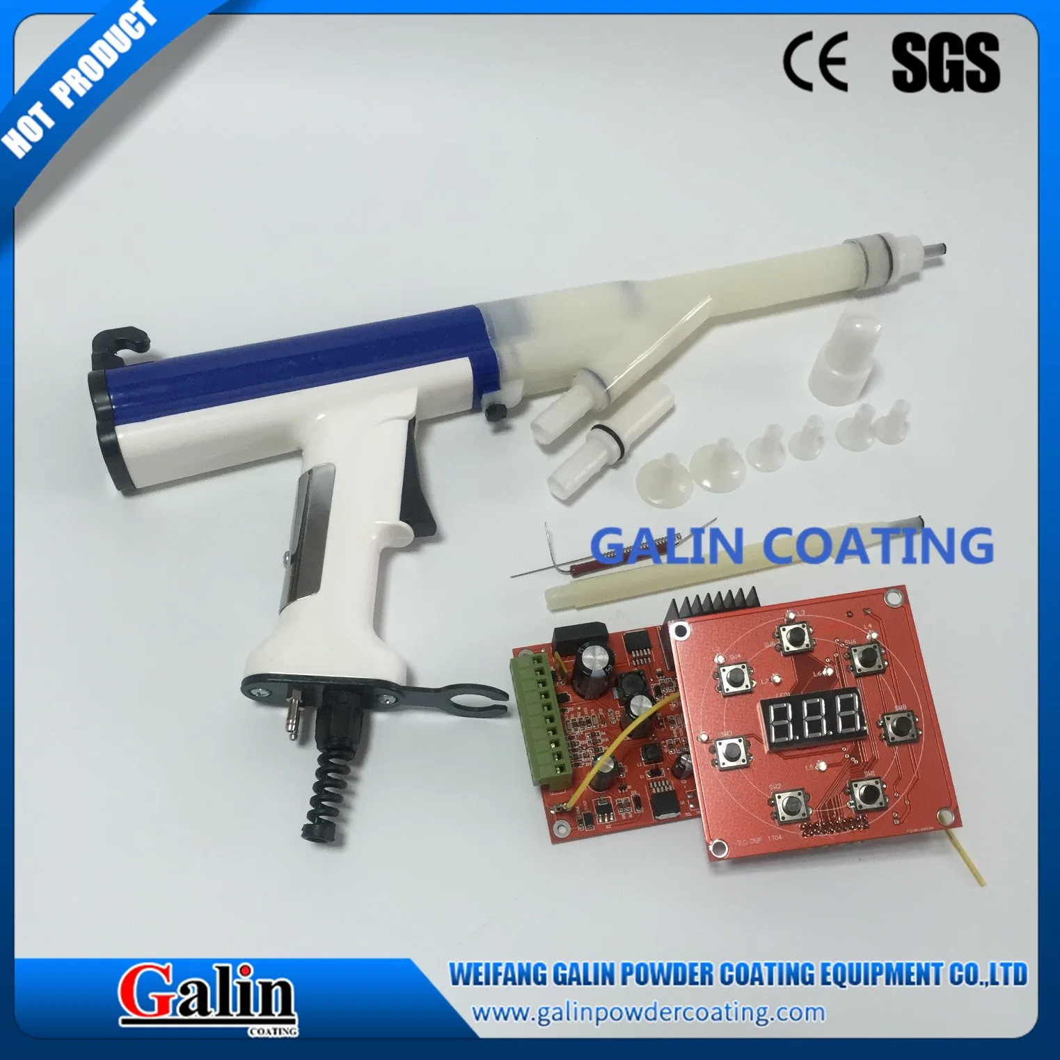 Electrostatic Powder Painting/Spray Equipment with PCB for Metal Furniture Coating