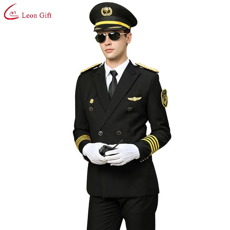 Custom Logo Work Clothes Suit Male Property Hotel Gate Guard Concierge Clothing Uniform Spring and Autumn Security Uniforms Clothes