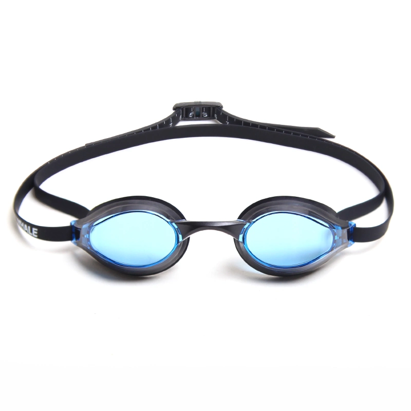 Gafas de natación de carreras Hotselling Anti-Fog lente PC sin revestimiento