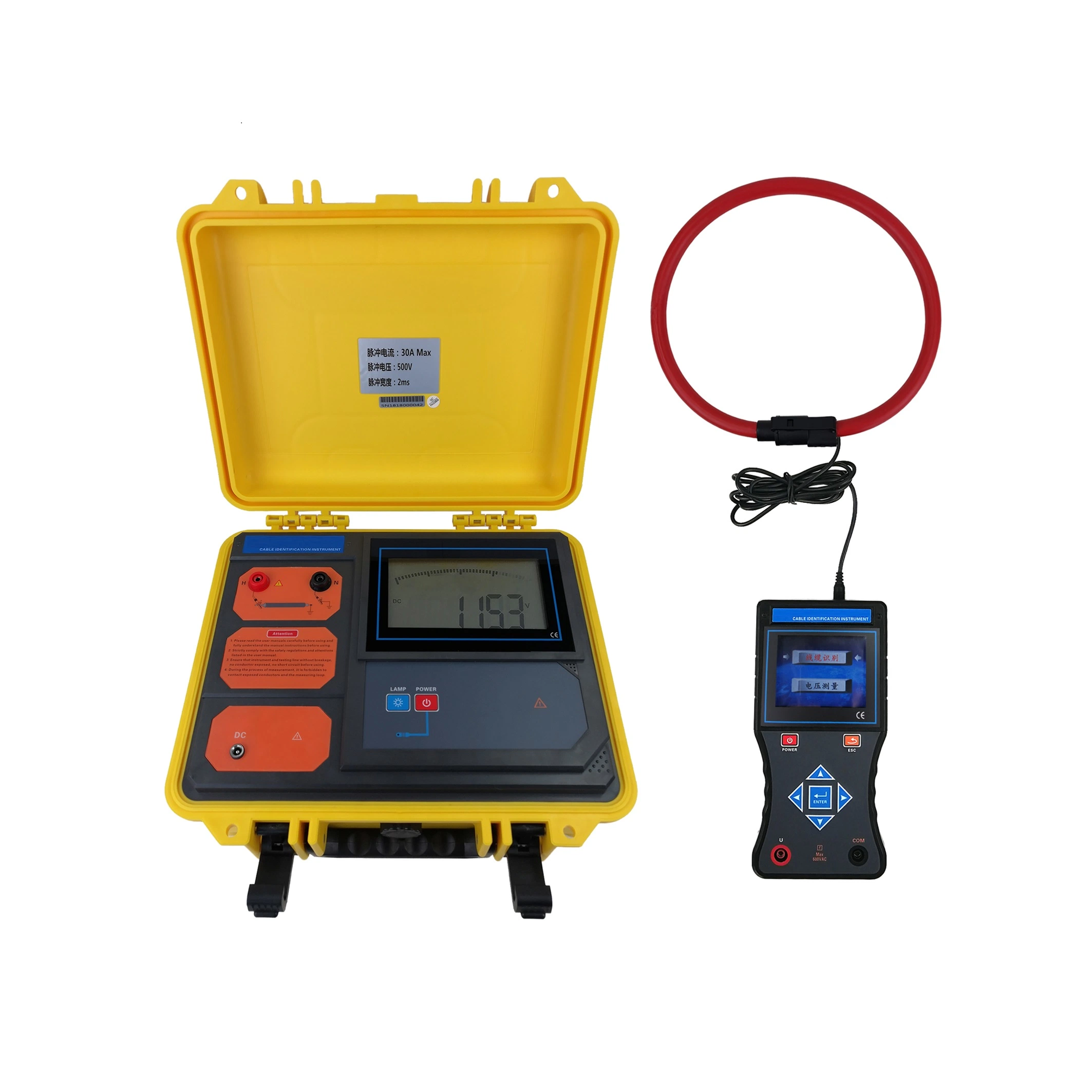 Cable Identification and Tracing System for Power off Cable Testing