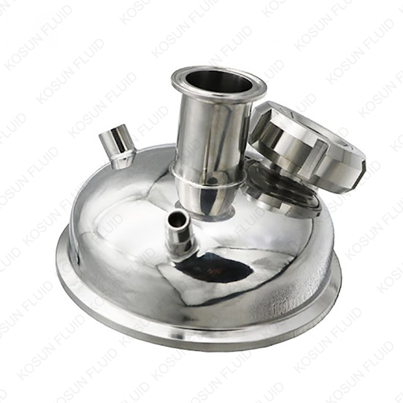 Sanitary Triclamp 6 X 4 Tri Clamp Bowl Speed Reducer Closed Loop