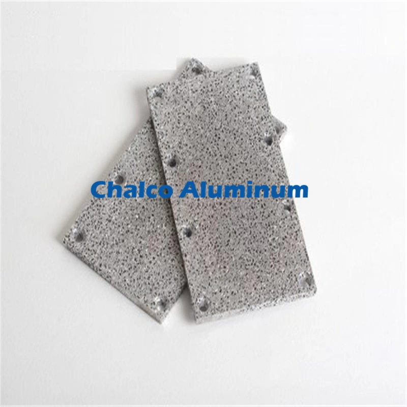 Paneles de espuma de aluminio compuesto de mármol para el aislamiento térmico