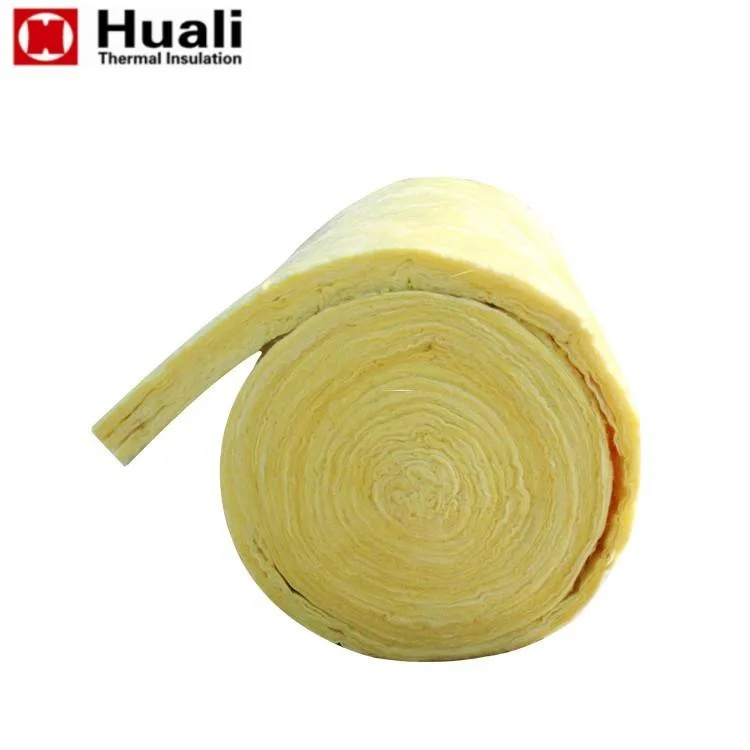 25mm Thick Fiber Glasswool Blanket Loose Glass Wool with Aluminum