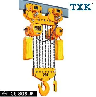 20ton Electric Chain Hoist with Electric Trolley (SSDHL20-08)