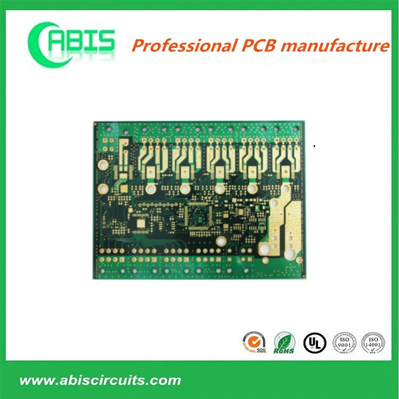 Fr4 2 camadas de placa de circuito impresso PCB com HASL-Lf em rede e Communicatons