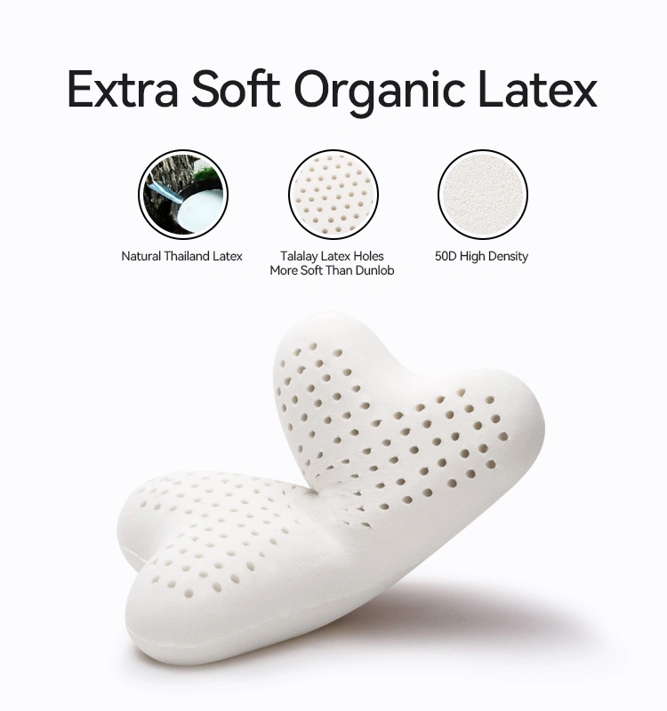 Venta de fábrica de la Oficina de látex de alta calidad de vuelta la almohada coche