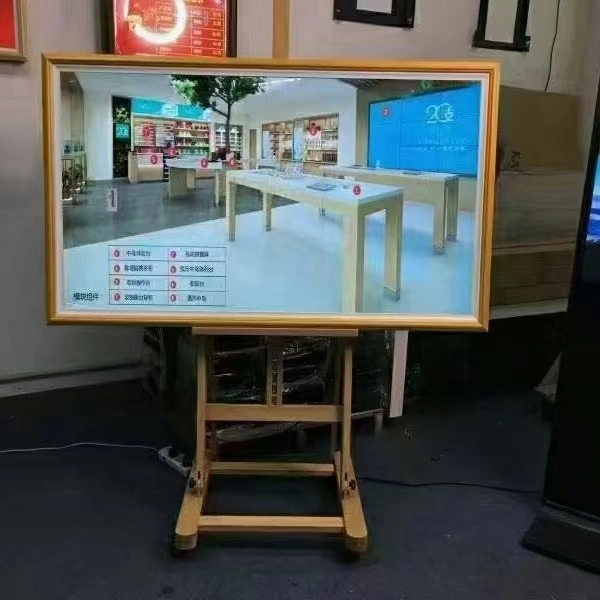 La publicité vidéo électronique Android LCD WiFi Cadre photo photo numérique avec écran antireflet Matte Huile sur toile