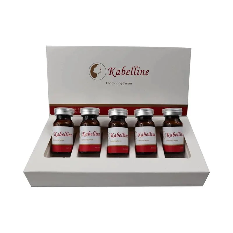 Korea 10ml Lipo Lab lipolytische Lipolyse PPC-Lösung Original-Kabelline Fat Auflösung Lose Weight Kabelline'Face Body Fat Lösen Sie die Limonflasche