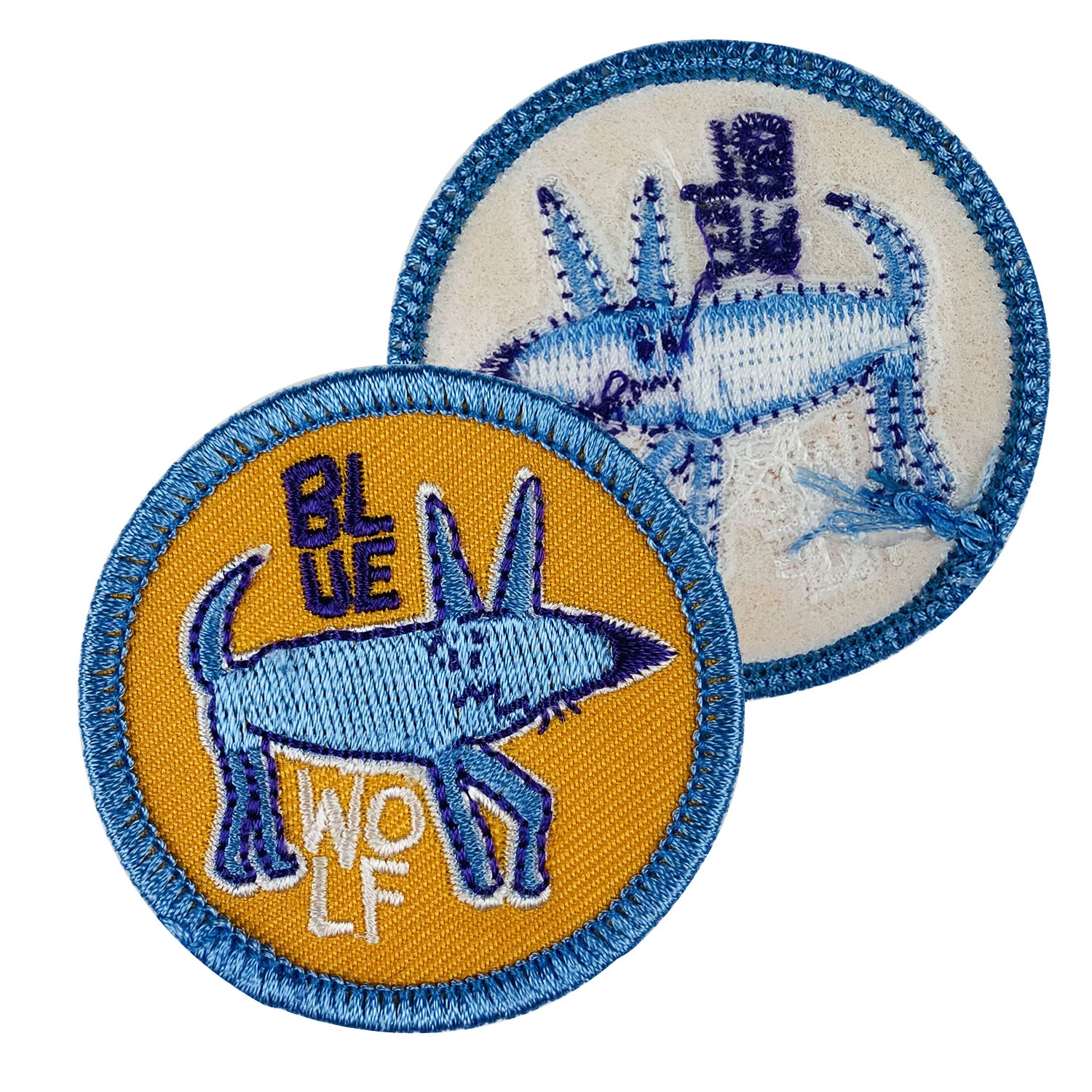 Patches Custom Fashion Clothing Decoration Embroidery Iron on 3D Patches