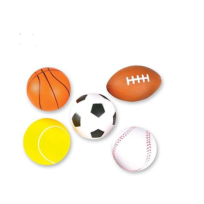 Custom PU Schaum Runde Stress Ball mit Druck