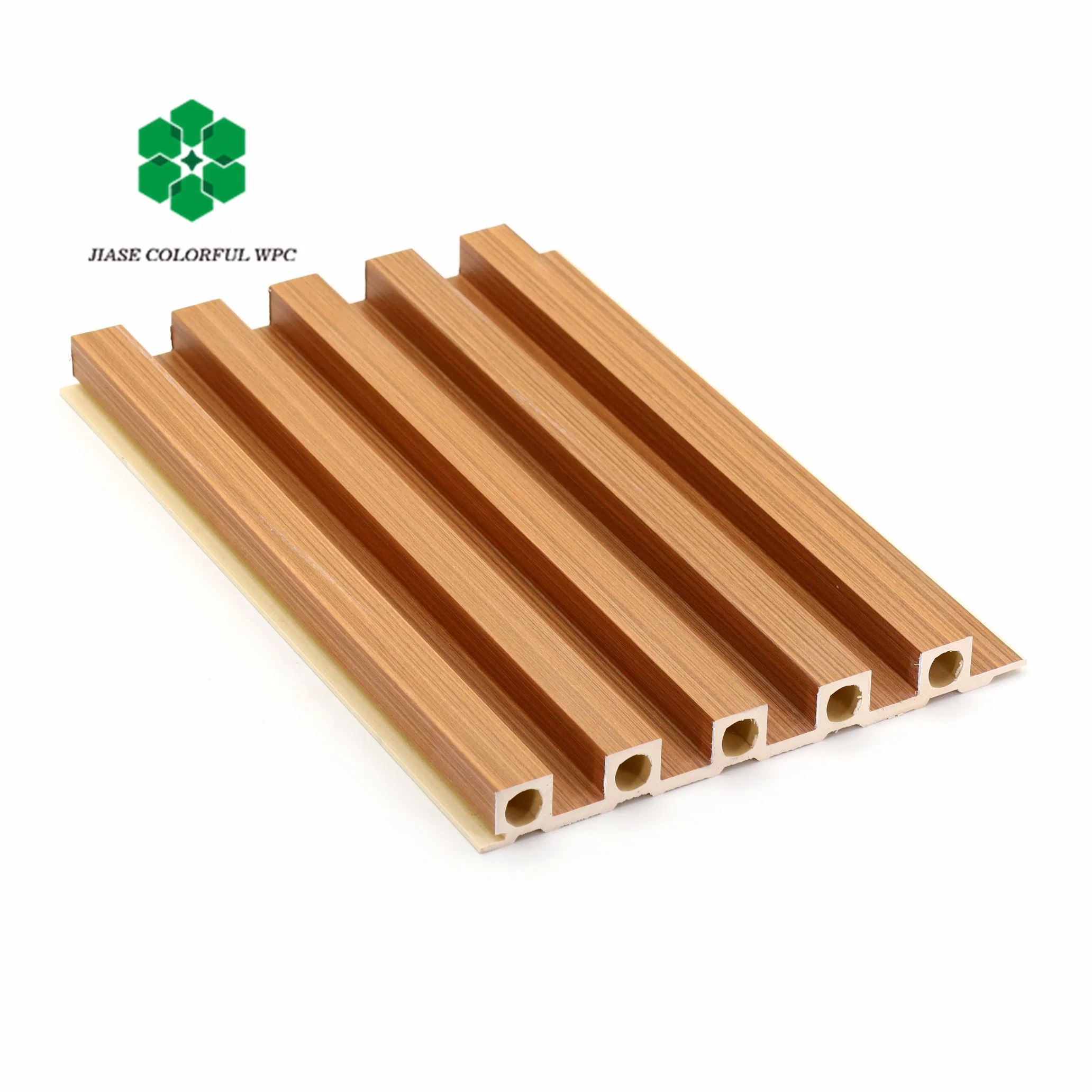 Venta caliente WPC de alimentación de la fábrica de madera del techo de material de construcción Perfil de compuesto de plástico