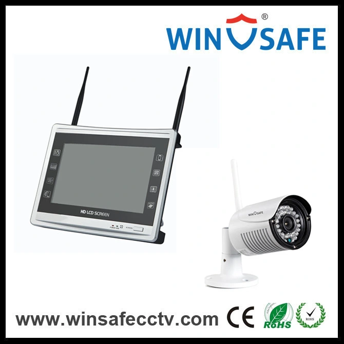 Support&#160; Android/Ios/PC&#160; Remote Wireless Home Security NVR Kits IP Camera