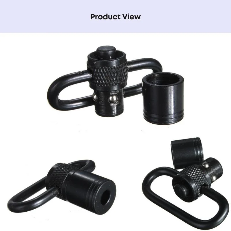 Qd Heavy Duty Sling Swivel Black