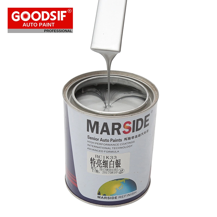 Goodsif Auto Refinish Hochglanz Auto Beschichtung 2K Solid Color Basis Coat Farbe für Toyota