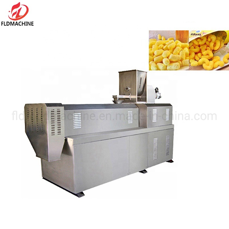 New Automatic Twin Screw Extruder Corn Snack Extruder Food Machine Inflated Food Extruder Machine